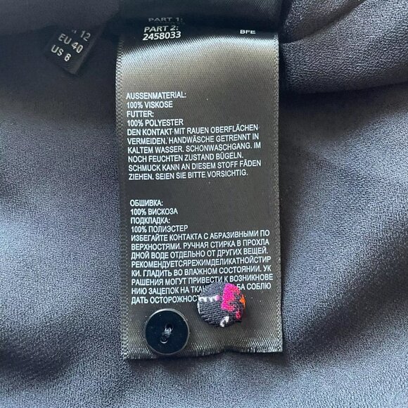 Whistles‎ Starflower Print Floral Classic Balloon Sleeve Blouse Top Size 8 - Picture 10 of 13